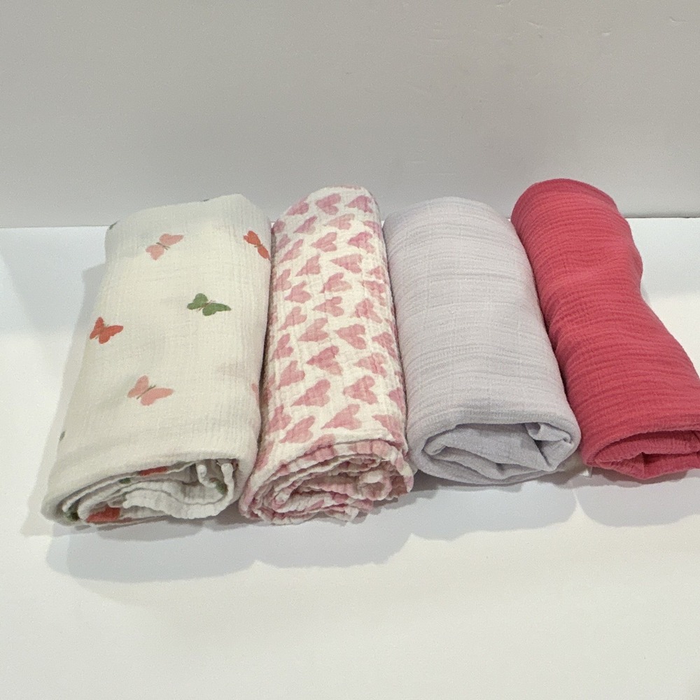 4-Cotton Swaddles